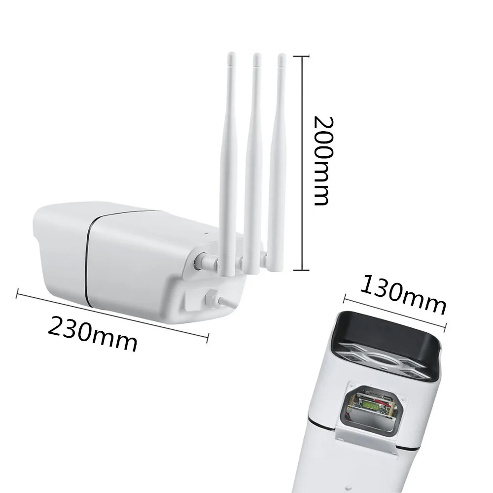 
HD1080P 3G 4G SIM Card Wireless IR 50M CCTV IP security system Outdoor IP66 Waterproof Wifi Bullet Camera 