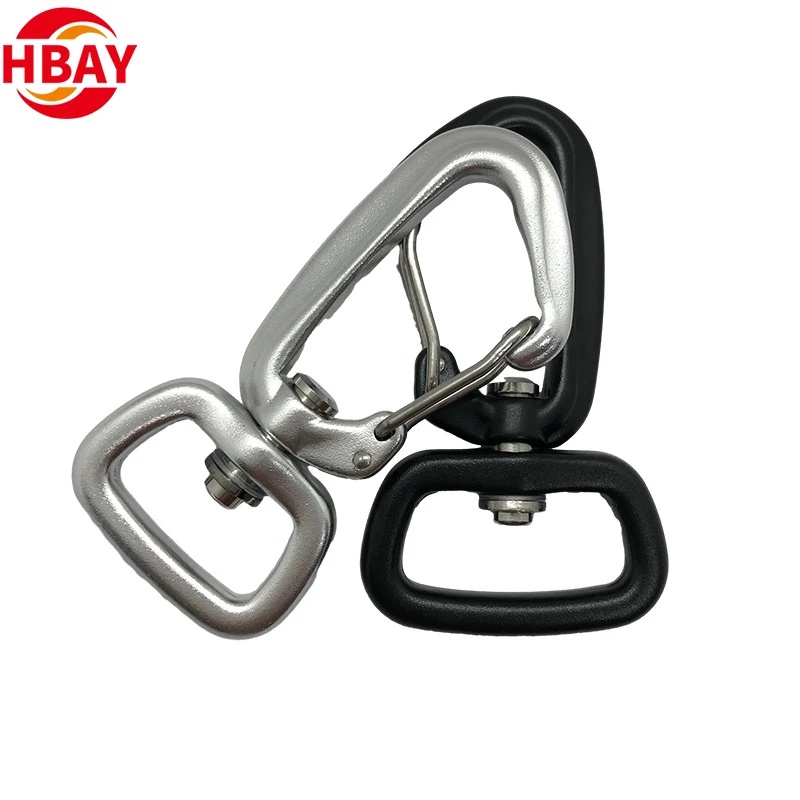 Aviation aluminum simple pet buckle traction rope dog buckle pet hook kite 360 degree rotating hook aviation aluminum buckle