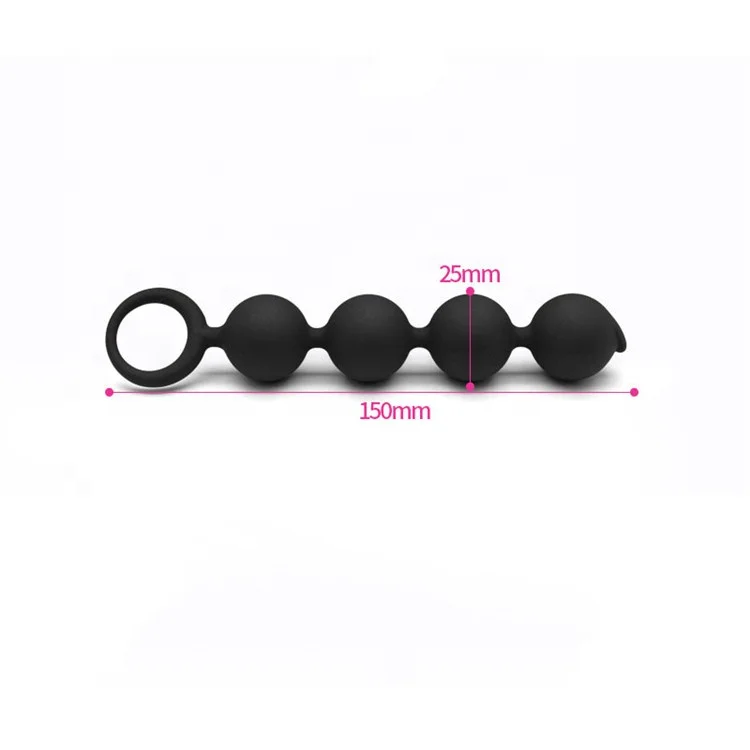 Big Anal Balls For Woman Men Big Butt Plug Silicone Anal Beads with Pull Ring