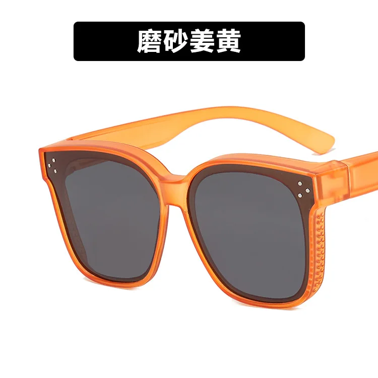 New Style Wholesale Myopia Use Oversized Men Women Sun Glasses Trendy Polarized Sunglasses