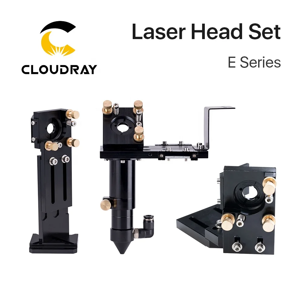 
Cloudray CL37 E Series Laser Head Sets With ZnSe Laser Focus Lens And MO SI Reflective Mirrors 25mm 