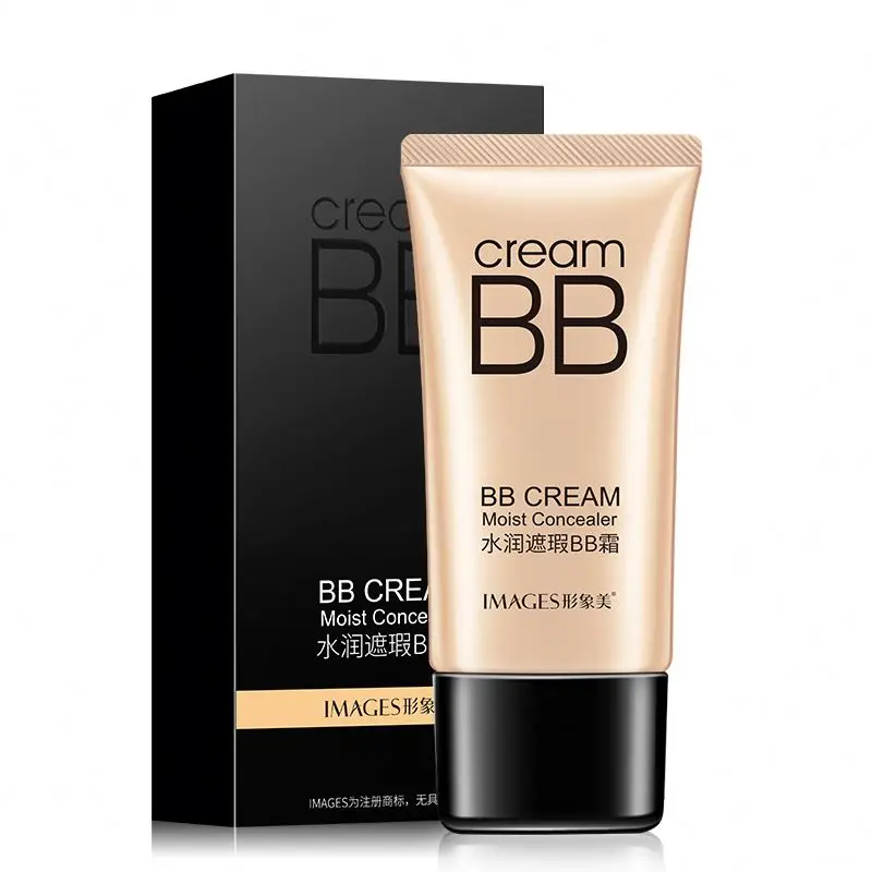 OEM IMAGES private label custom moisturizing natural white face BB for makeup foundation cream