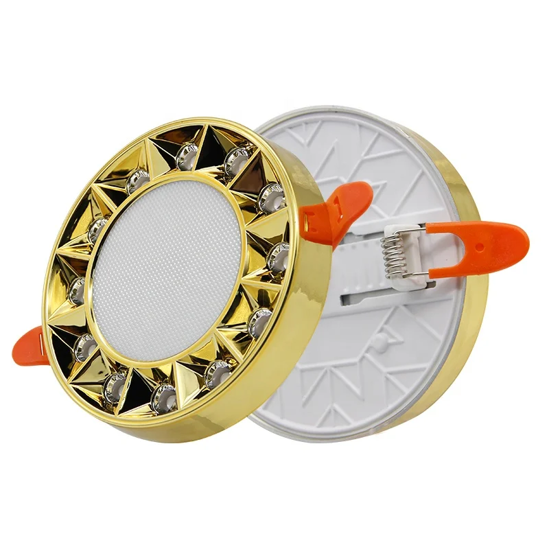 Round Color Changing led light panel 6+6w 12+12w 24+20w Surface wall mounted led panel light