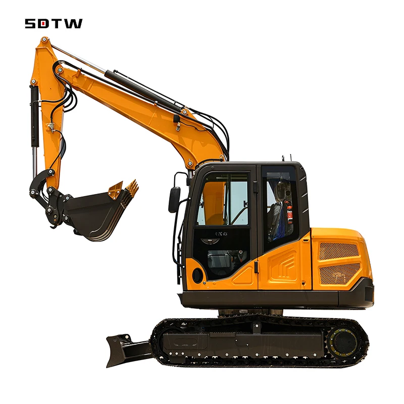 Hydraulic Crawler Excavator SDTW Mini Diesel 0.8 Ton 1 Ton 2 Ton 4 Ton 6 Ton EPA Euro 5 Kubota Engine New Condition 1 Year