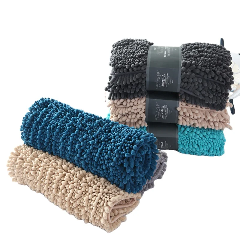 Absorbent carpet for bathroom floor mat door non-slip entry bedroom home towel