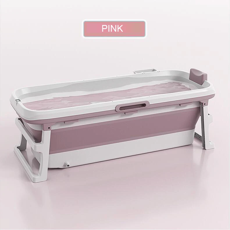 2022 hot sale customizable modern design safe and non-slip large 149  folding bath tub for adults plastic drop shipping