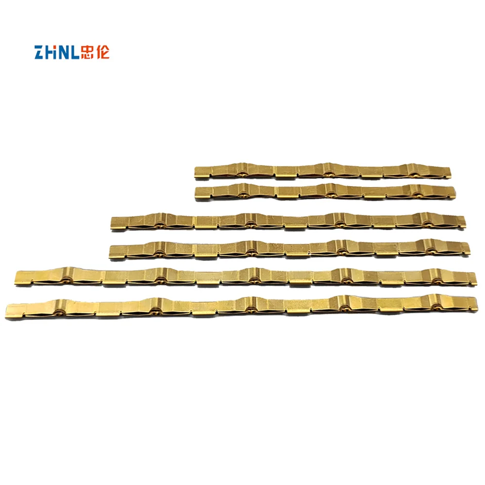 Russian Customized 3/4/5 Ways Extension Socket Electric Stamping Part Accessories Brass Stamping Power Strip Brass Part