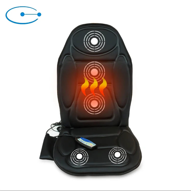 
5 Motor Home And Car Rechargeable Seat Electric Vibrate Back Butt Massage Cushion With Heat 