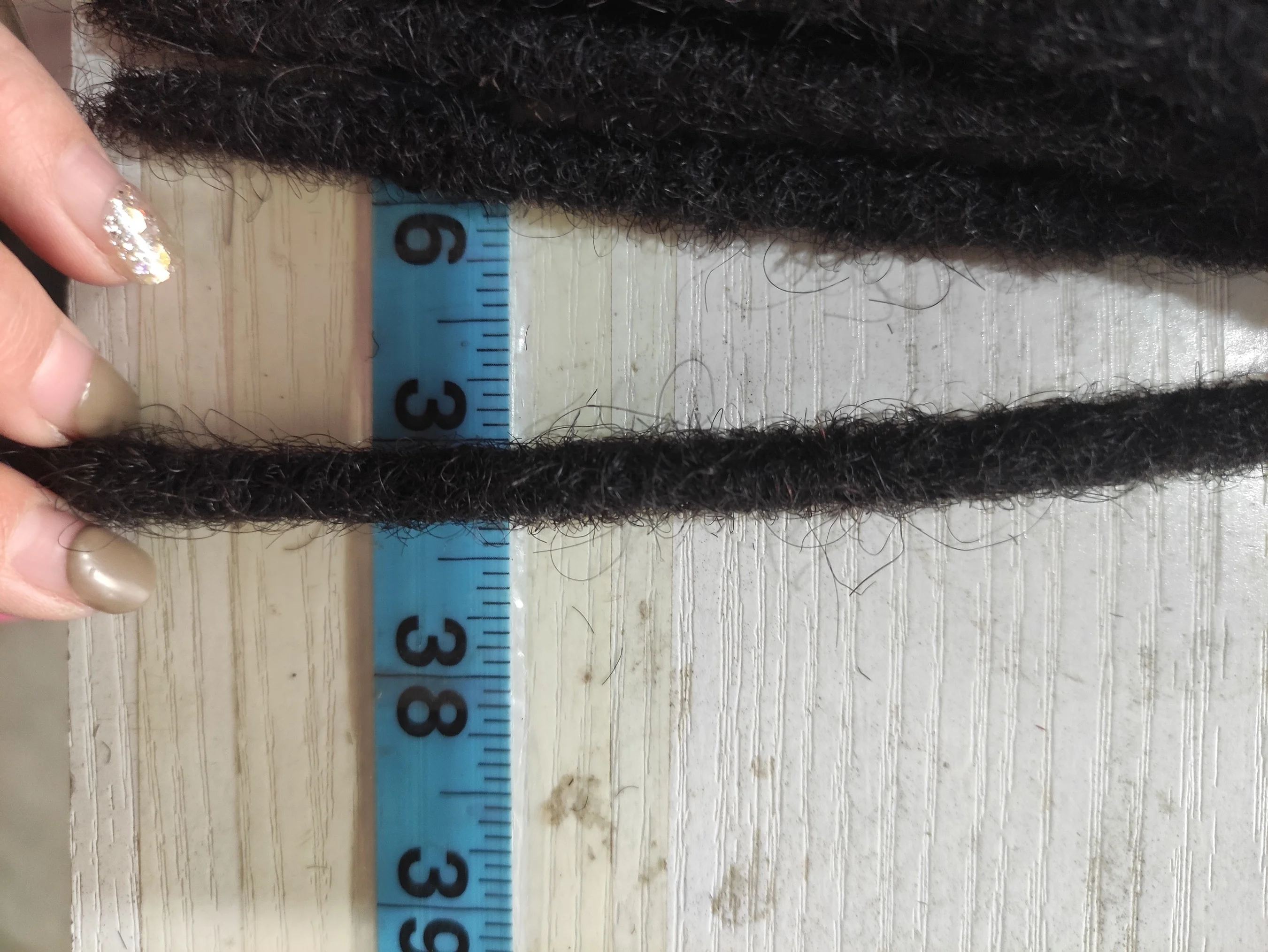 14 16 18 20 Inches 2 mm 4 mm 6 mm virgin human Hair Extensions afro kinky curly hair Crochet Dreadlocks braiding hair