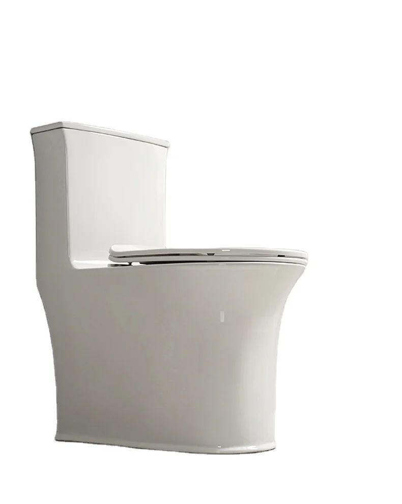 bathroom Guangdong Chaozhou ordinary toilet household ceramic siphon one-piece water saving toilet sitting toilet