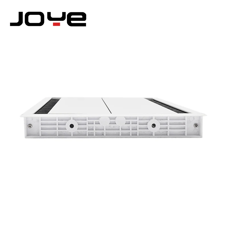 Furniture hardware conference system office desk double open brush wire management cable grommet