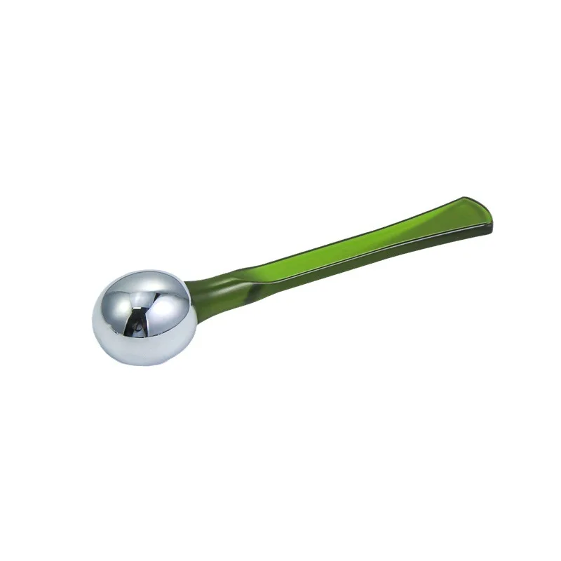 Zinc Alloy Metal Eye Massage Wand Stick Roller Eye Cream Spoon Massage Sticks Eye Cream Applicator