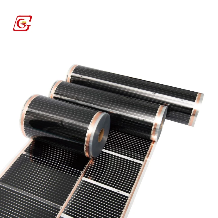 Hot Sale PTC Graphene Floor Heating Electric Radiation System Far Infrared Carbon Fiber Film