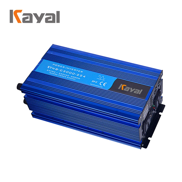
Free Sample 3000w dc 12v 24v 36v to ac 110v 220v Pure Sine Wave 3000 Watts Power Inverter 