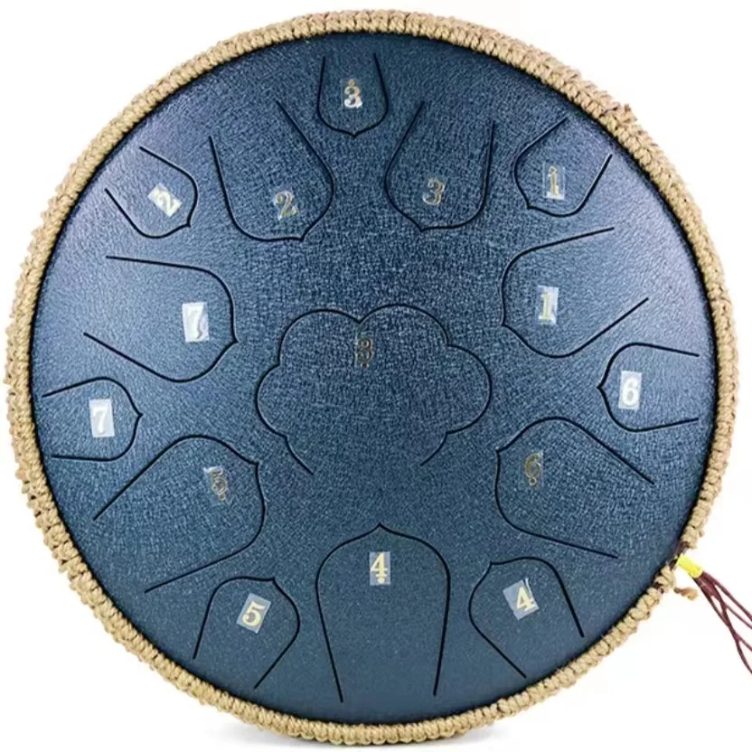 Барабан для продажи 11 заметок 6 дюймов музыкальные инструменты Handpan с барабаном маленькие стальные барабаны