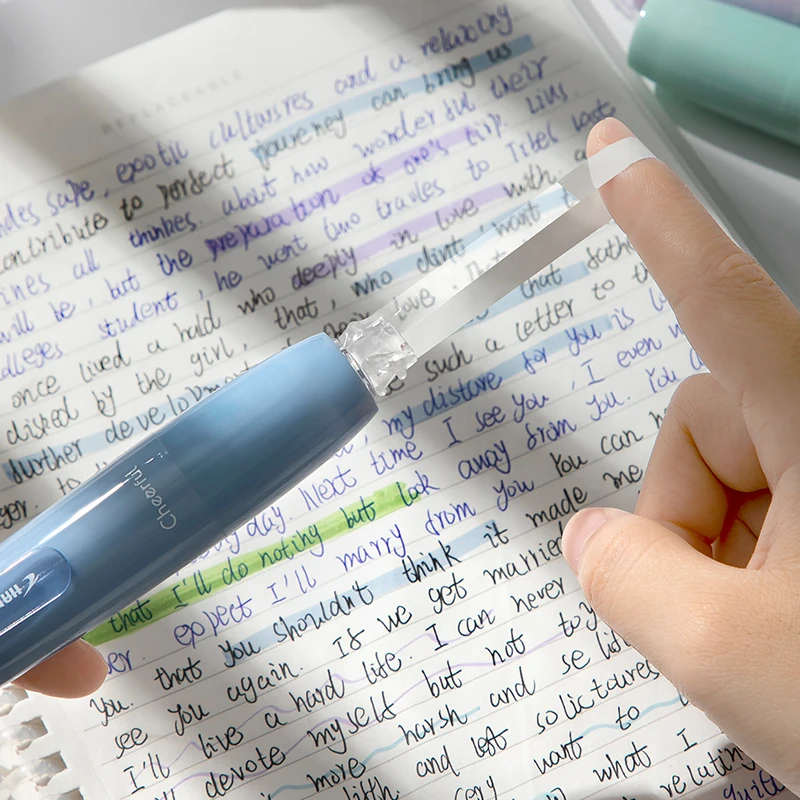 Factory OEM  customization Press Type cute  student corrector transparent  Refill kid student correction Tape