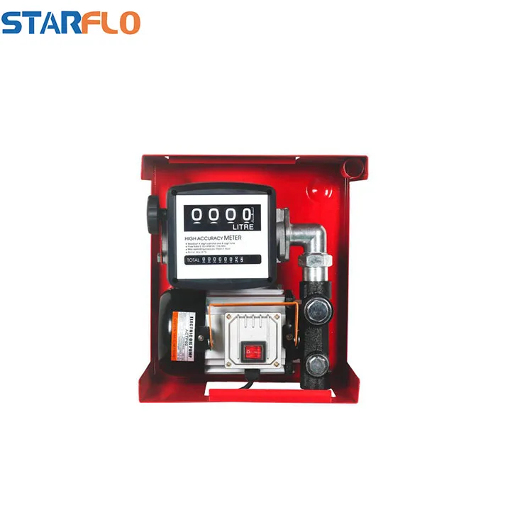 STARFLO Portable electric oil drum pump 24/12V temperature resistant diesel transmission electric oil drum pump