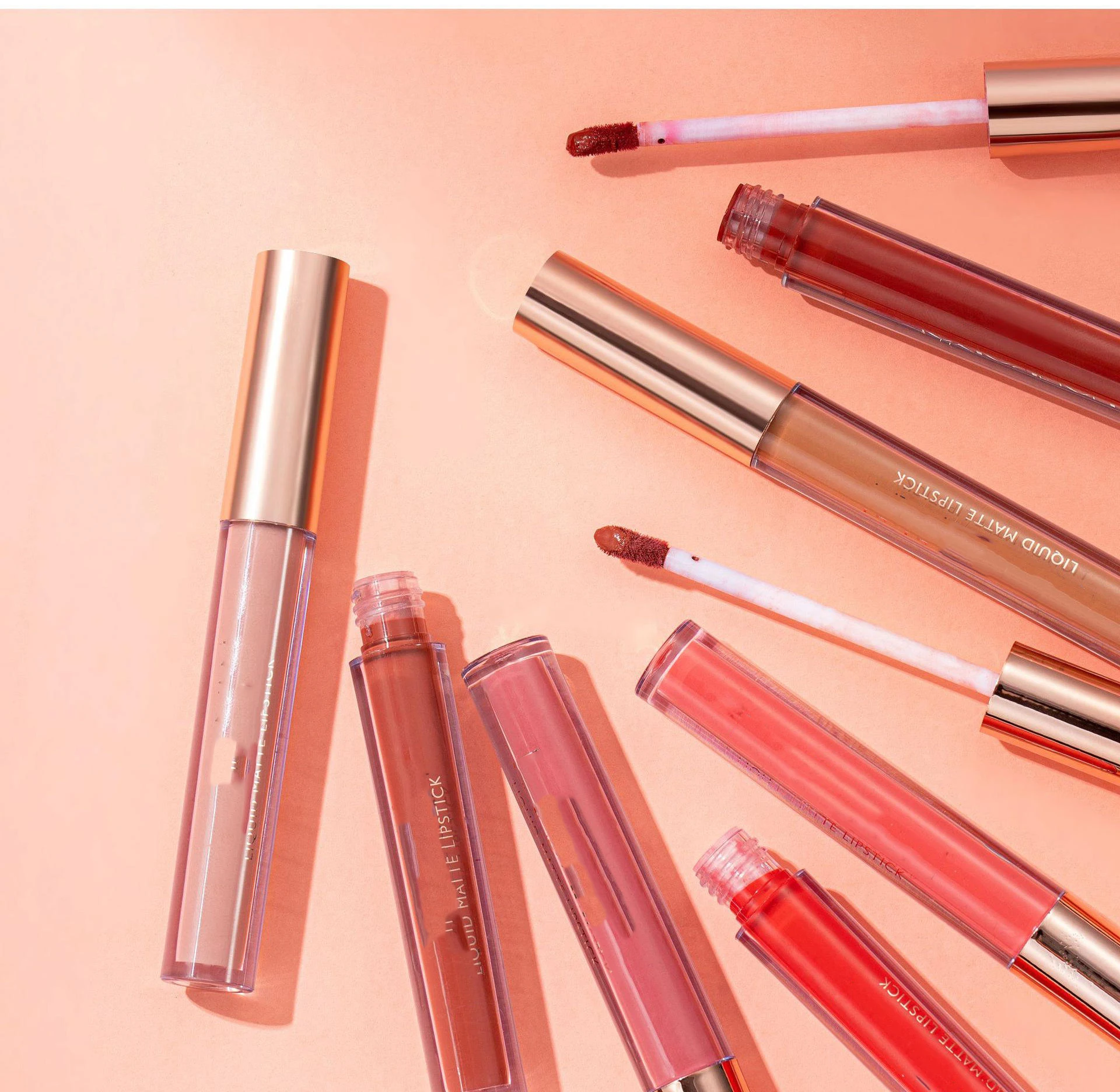 Wholesale Longwear Lip Liner Lipstick Kit Custom Your Own Brand Liquid Matte Vegan Lip Liner Lipstick Set