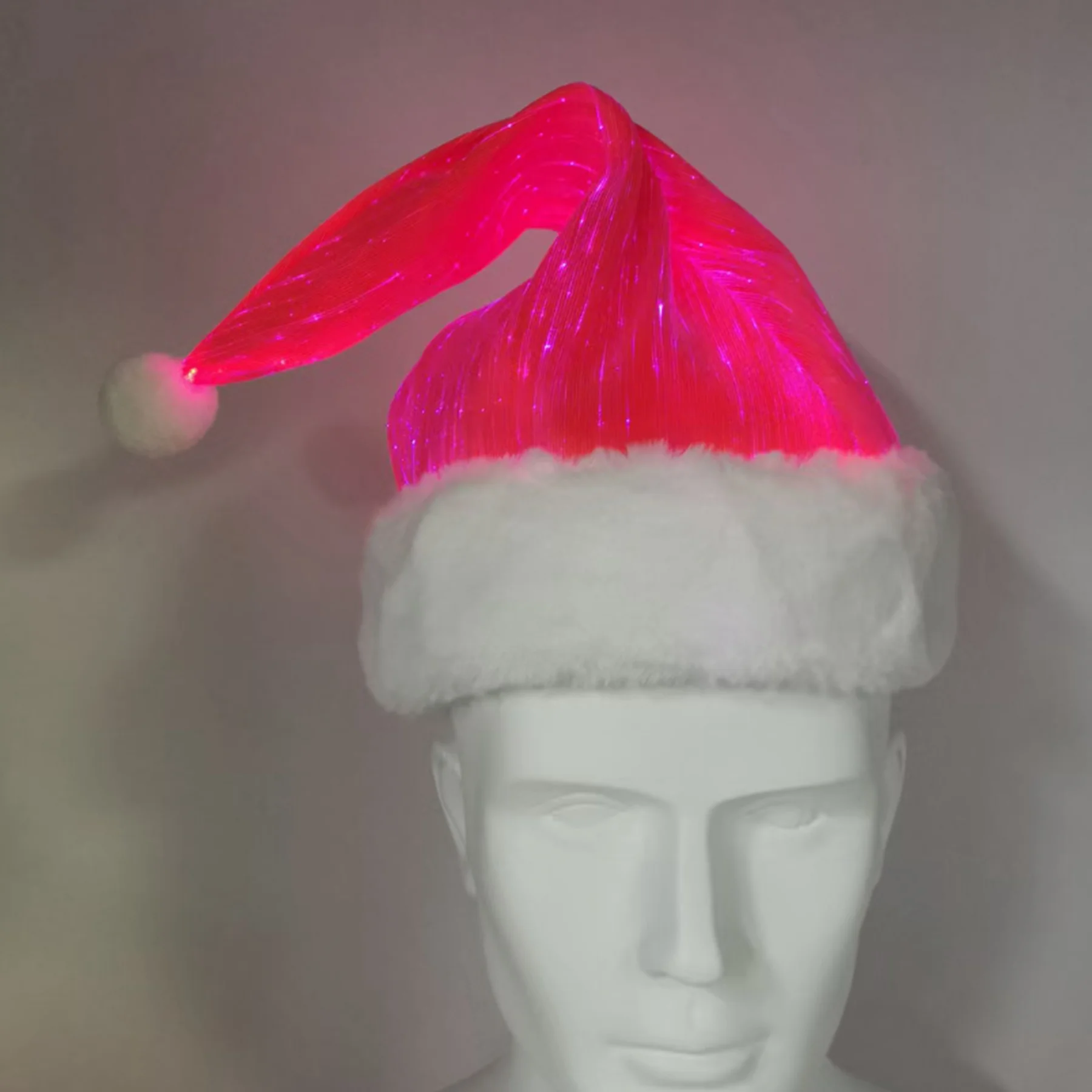 Rayera luminescence Glowing Christmas hat luminous party hat cross-border explosion of Christmas decorations