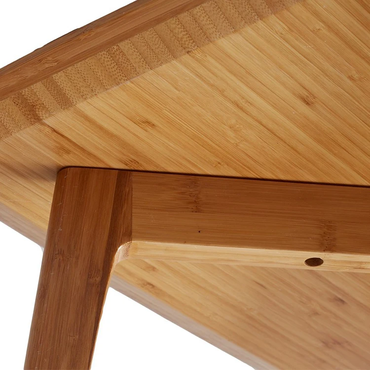 Modern design chinese furniture cheap price small wooden bamboo tea table