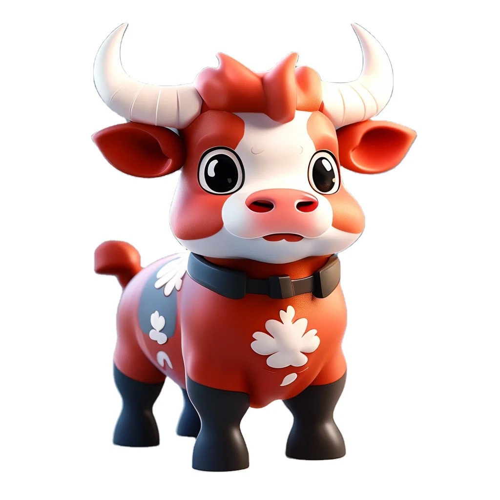 Original Anime 3D Action Figure with Animal Cartoon Character Model PVC Toy for Unisex Cartoontoon Figures