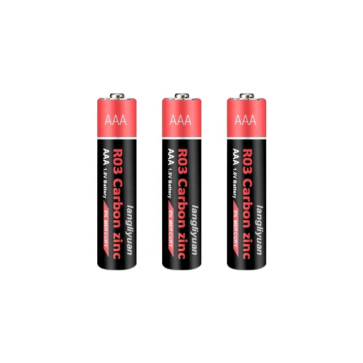 
Wholesale zinc carbon dry pilas um4 r03 super heavy duty 1.5v size aaa batteries 