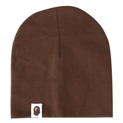 Customizable Autumn Winter Children Fashionable Double layer Cotton Baby Beanie Knitted Hat