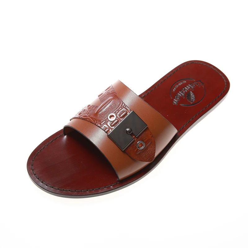 2021 new with logo import china models branded quality leather dress for men