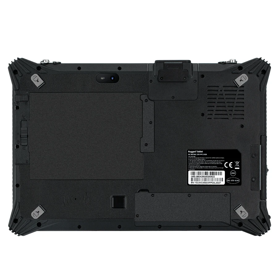 High-Performance Intel I7 Win11 Rugged Tablet PC 2D Scanner Honeywell RS232  SPI Fingerprint Identification Labels Rugged Tablet