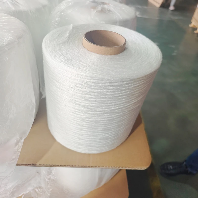TEXTURIZED YARN E-glass Fiberglass Yarn the main components silica alumina and boron oxide fiber cutter filament yarn