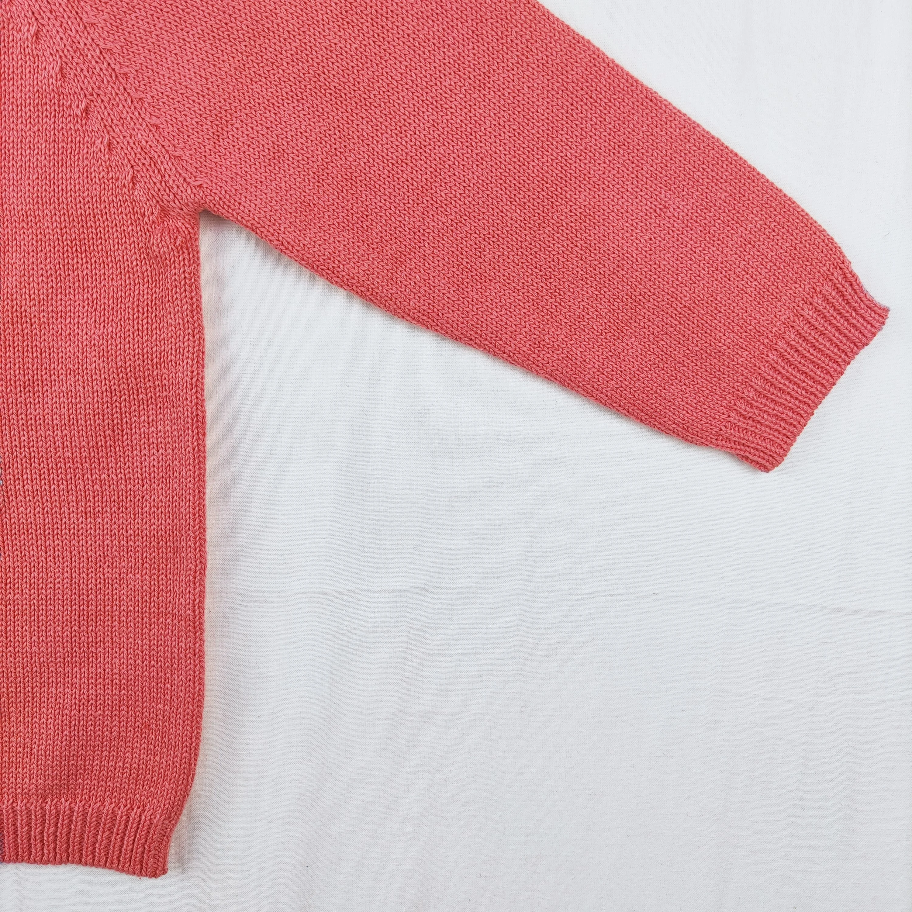 
2021 Rabbit Jacquard Sweater Knitwear Graphic Fashion Kids Baby Girls Clothing 