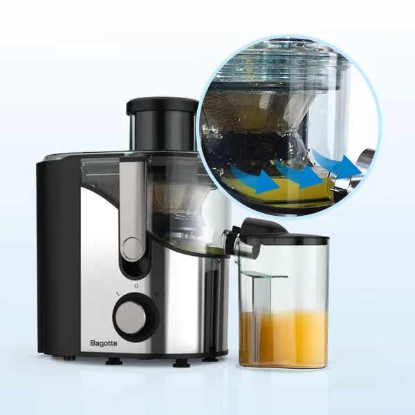 OEM ODM Stainless Steel Juice Extractor Big Mouth Fruits and Vegetables Juice Extractor