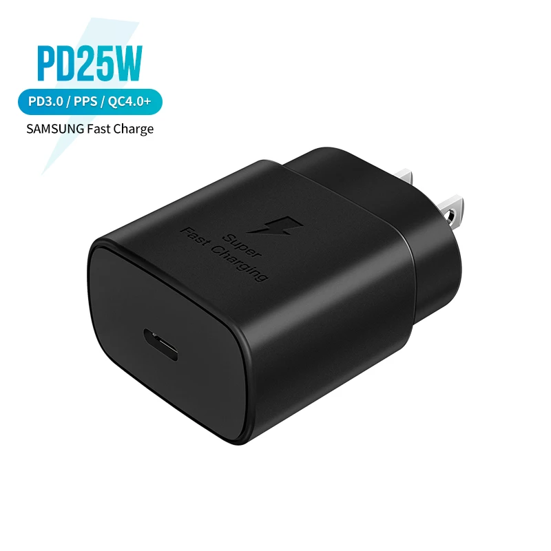 PD 25W EU US Portable Mini Wall Charger Quick Charging For XiaoMi Huawei iPhone