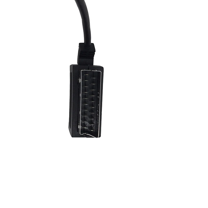 High Quality Europe audio&video cable 21pin scart male/female to RJ45 ethernet adapter