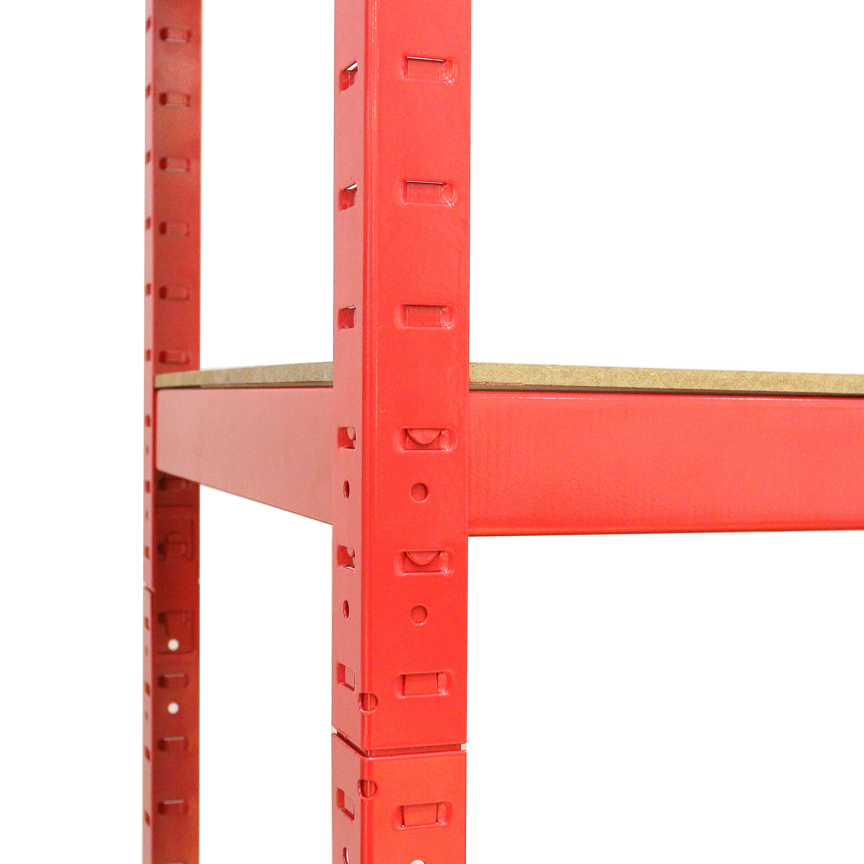 Стеллажи с порошковым покрытием, легкая сборка, комбинированные полки для хранения, металлическая полка без болтов для складов и гаражей