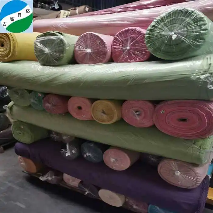 Good Quality 100% Cotton Woven Dyed Corduroy Stock Lot Fabric in China Textile