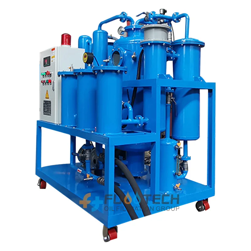 FUOOTECH HOC-100 6000L/H Hydraulic Oil System Oil Cleaning & Filtration Machine Vacuum Hydraulic Oil Purifier