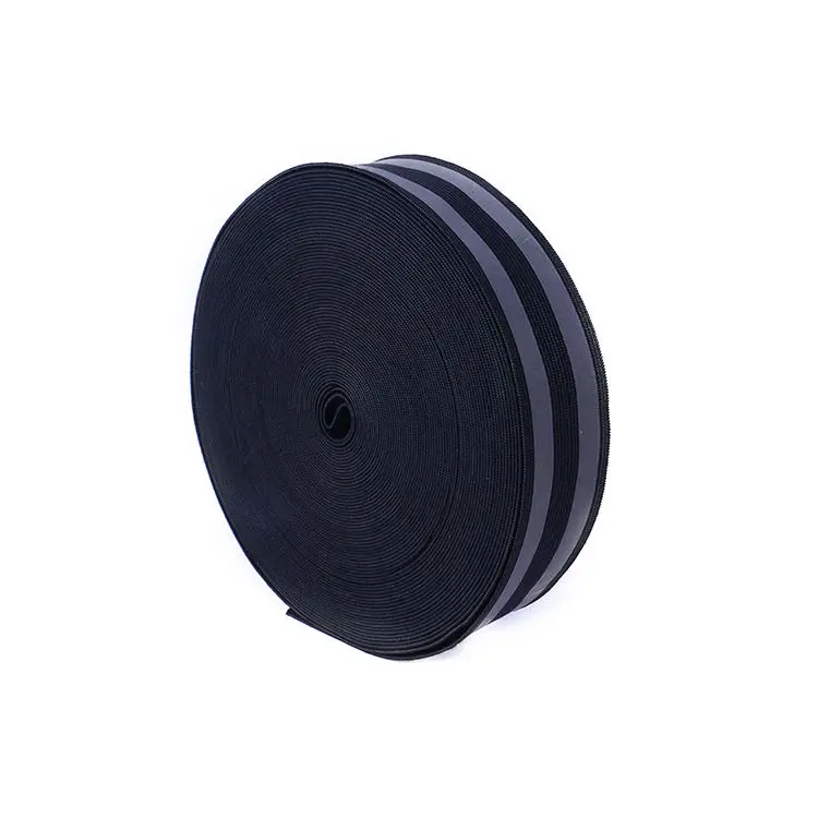 High Quality Custom 2.5cm Super Power Suspender Spandex Polyester Elastic Webbing Band