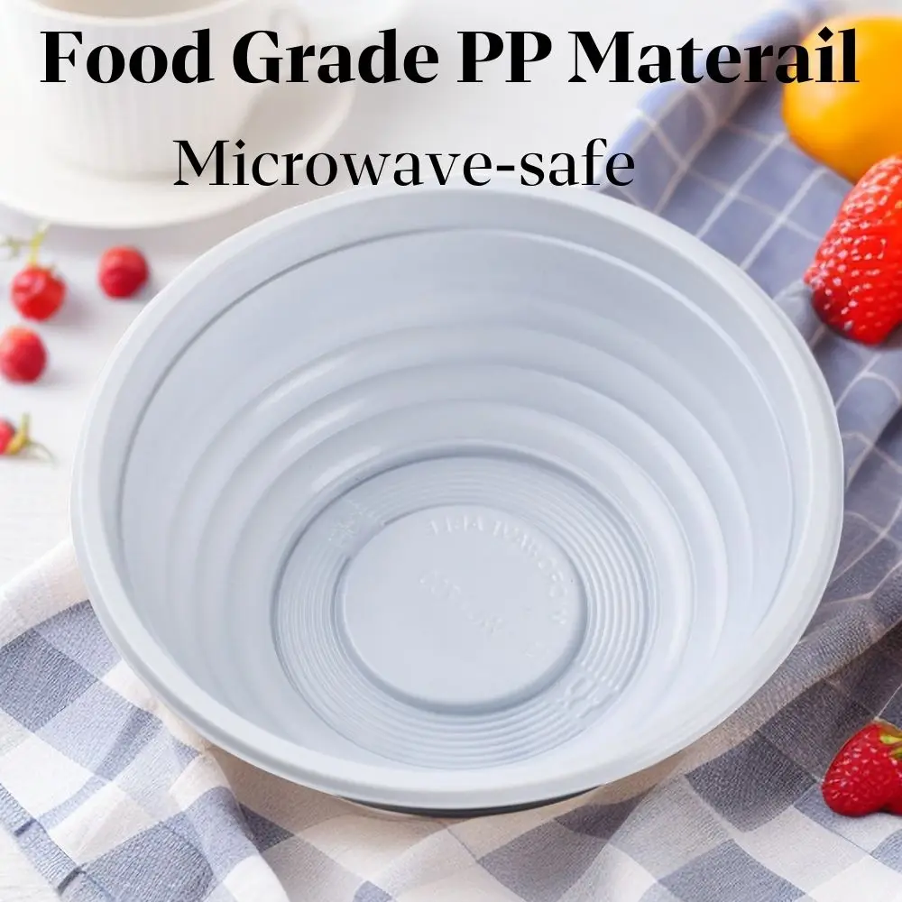 Manufacturer Wholesale 650ML Disposable Food Grade Microwavable Takeaway Food Packaging Salad Bowl