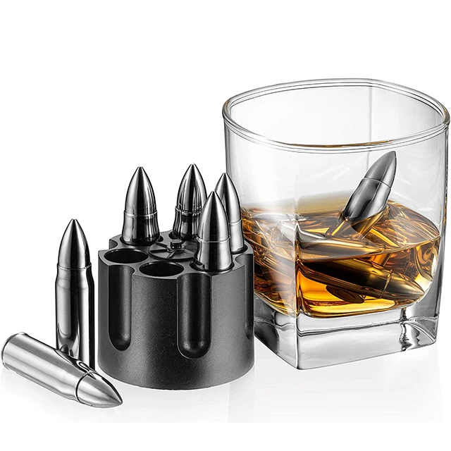
Деревянная коробка, подарочный набор, нержавеющая сталь, виски, пуля, шепот, охлаждающие камни, кубики виски, металлические кубики для льда 