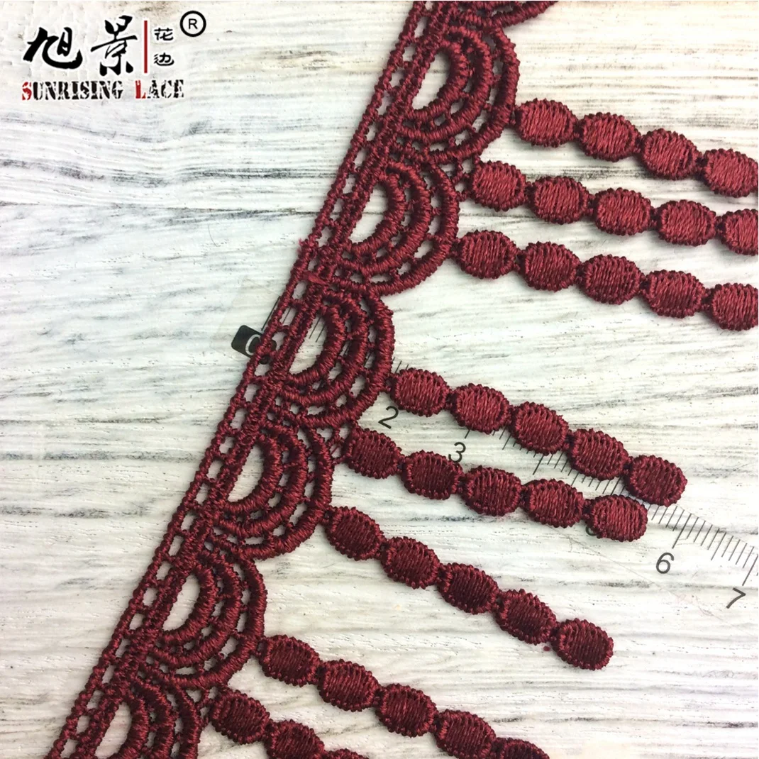 African Tops Embroidery Designs Flower Cotton Lace