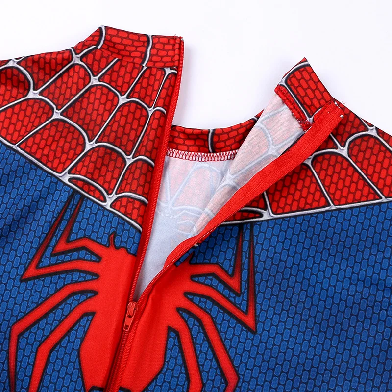  Wholesale Adult and Children Fancy Halloween Costume Spider Man Jumpsuit Cosplay Clothing