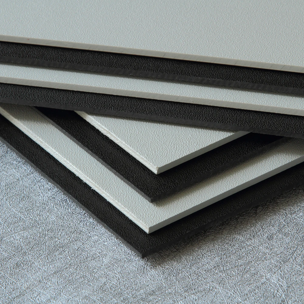 Хороший термоформовочный пластиковый ABS двухцветный лист