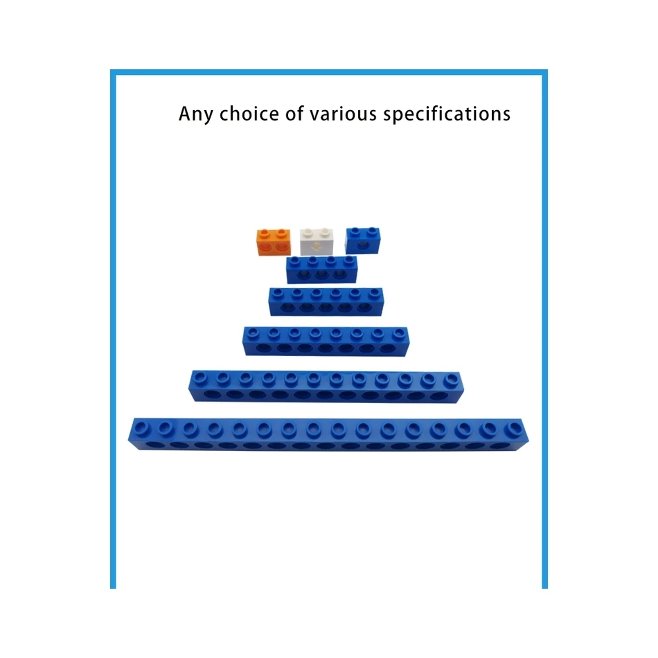 Manufacturer Supplier Building Blocks Bricks Diy Safely Eco Plastic Block Brick Toy