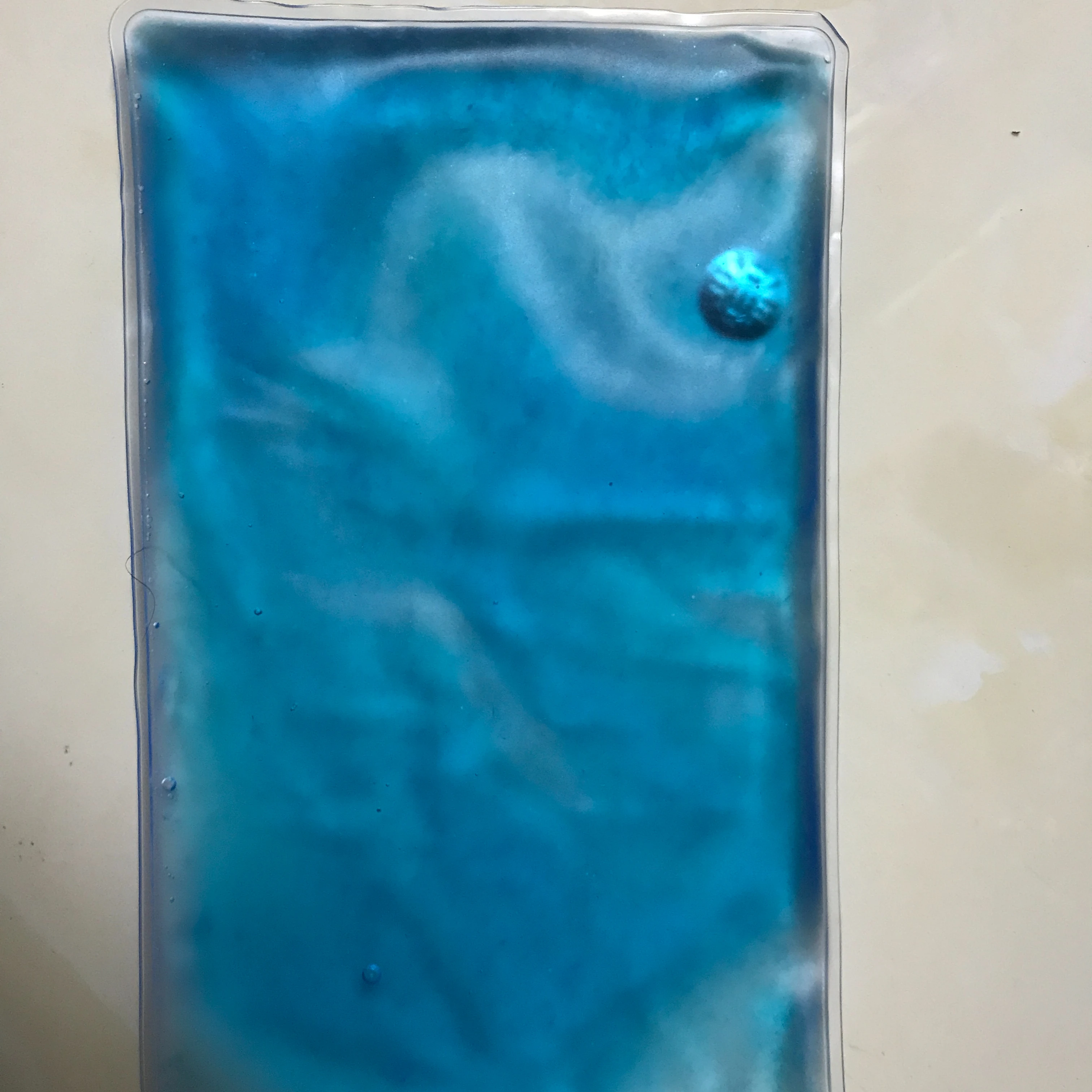 Reusable Customized Safer Gel Hot  Pocket Pad Self-heating Knee Hand Warmer with Metal Disc for one Click Instant Heat Pack