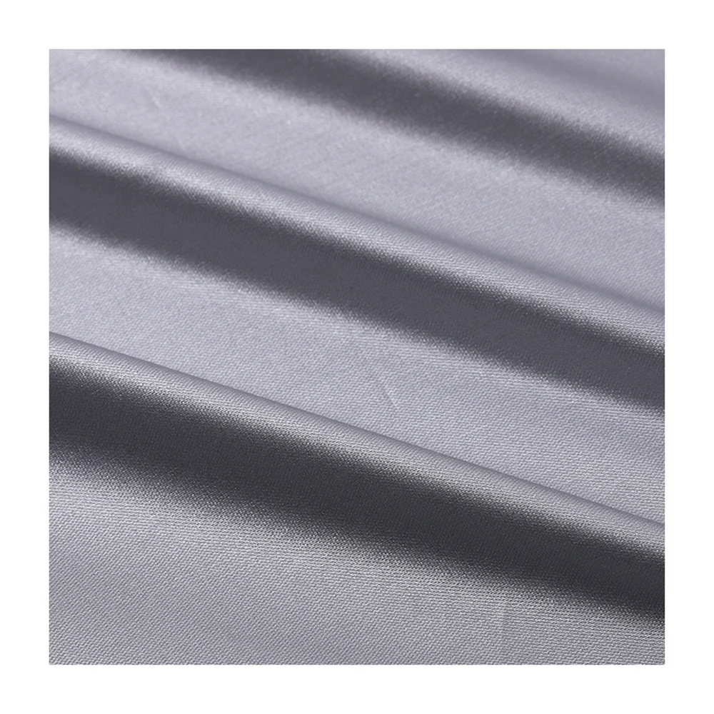 190T Eco-friendly manufacturer direct sales stretch polyester taffeta PU coated fabrics for  lining