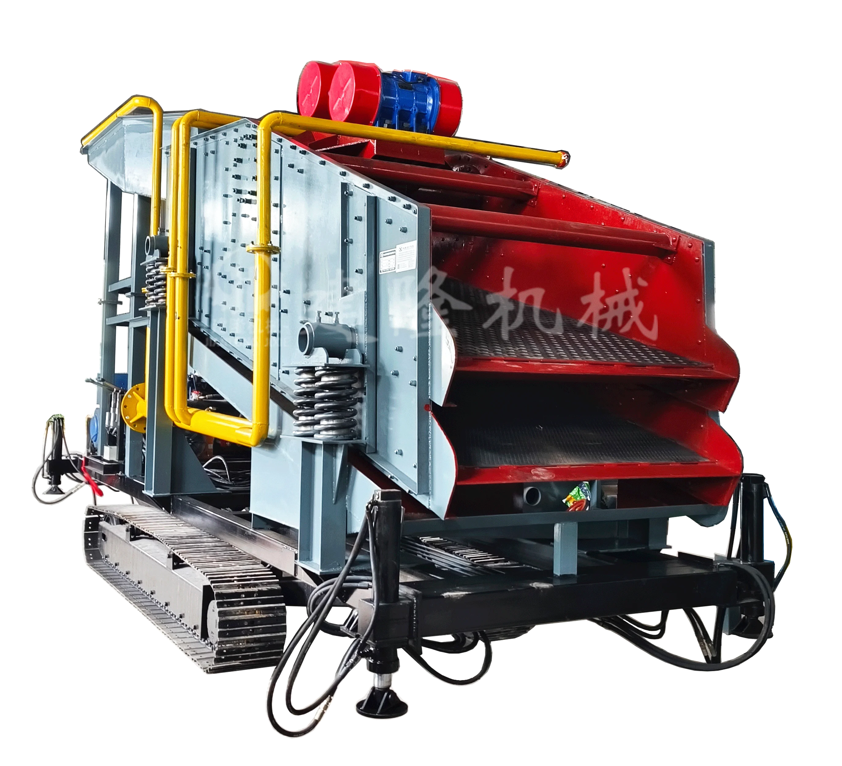 Mobile Mining Washing Gravity Separator Plant Trommel Screen