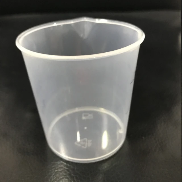 15ml 20ml 30ml 50ml 100ml 150ml 200ml 250ml plastic pp measuring cup for medicine
