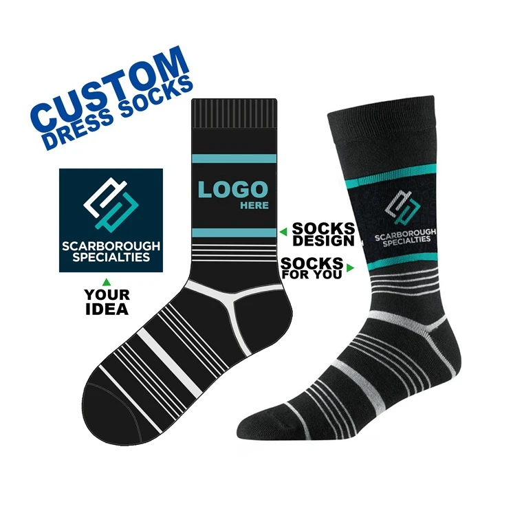 RJ-II-0348 custom logo mens elegant socks mens casual socks