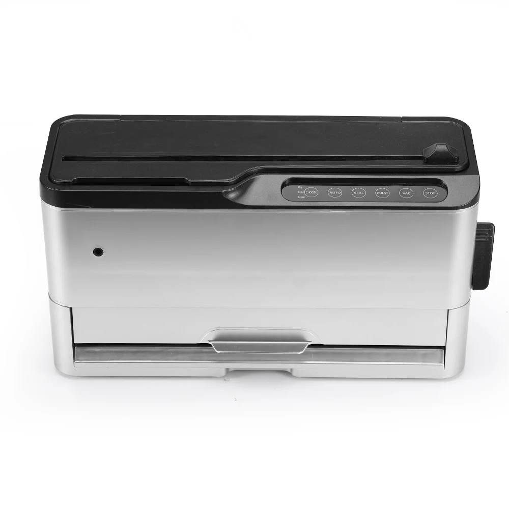
Amazon best sale Automatic/Manual Easy To Operate Vacuum Food Sealer with cutter 